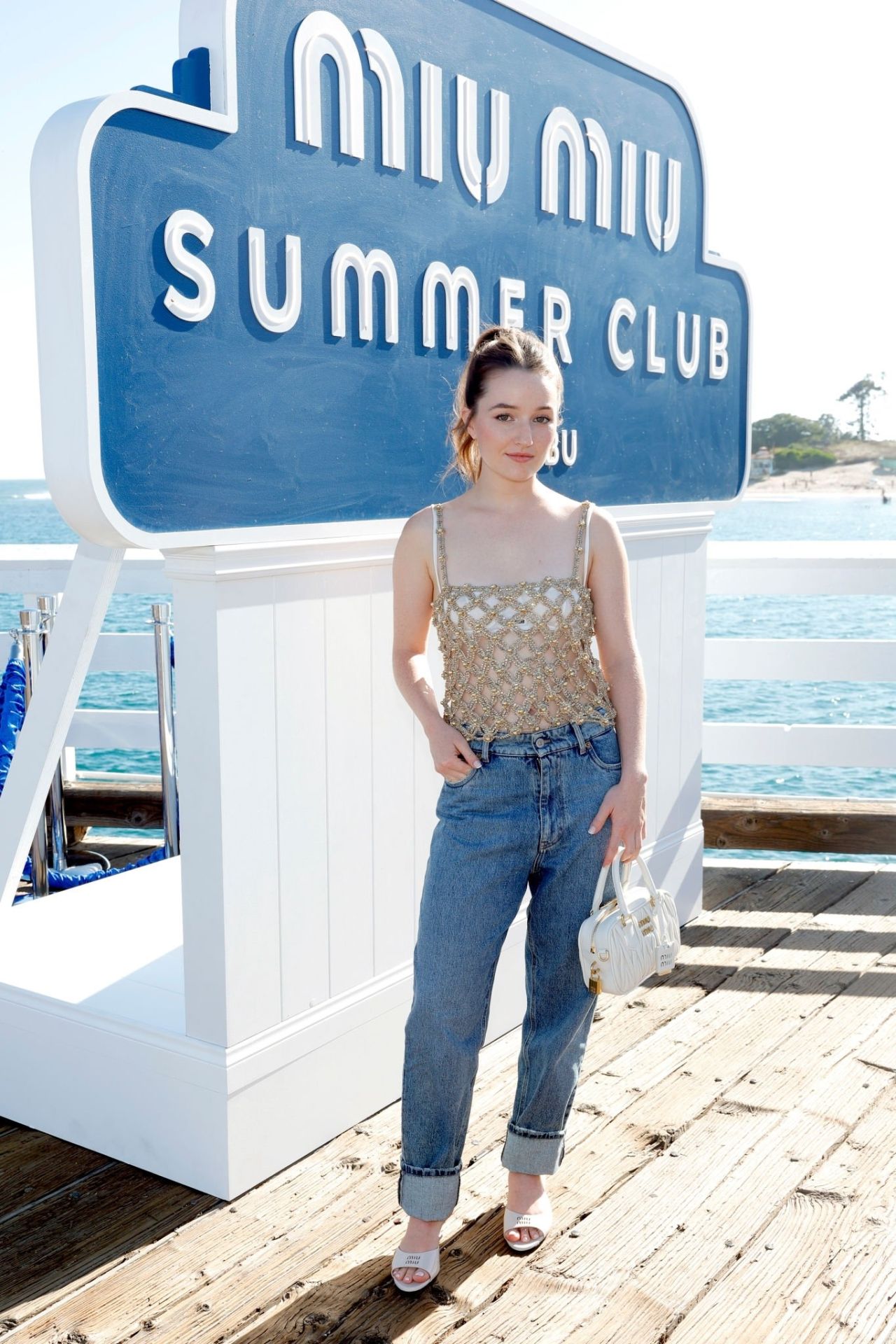 Kaitlyn Dever – Miu Miu Summer Club Event in Malibu 07/26/2023 • CelebMafia