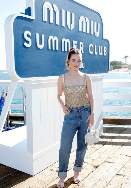 Kaitlyn Dever – Miu Miu Summer Club Event in Malibu 07/26/2023