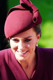 Kate Middleton - Visits St Davids Cathedral in St Davids 09/08/2023