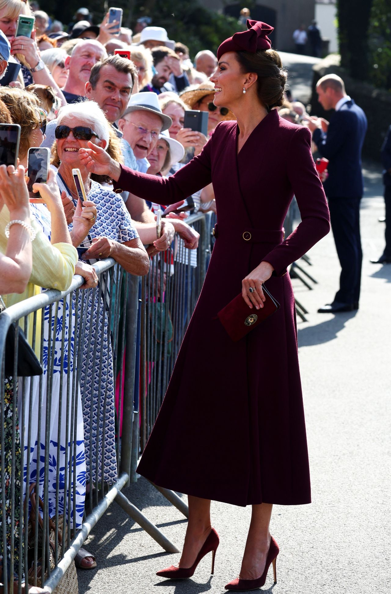 Kate Middleton - Visits St Davids Cathedral in St Davids 09/08/2023