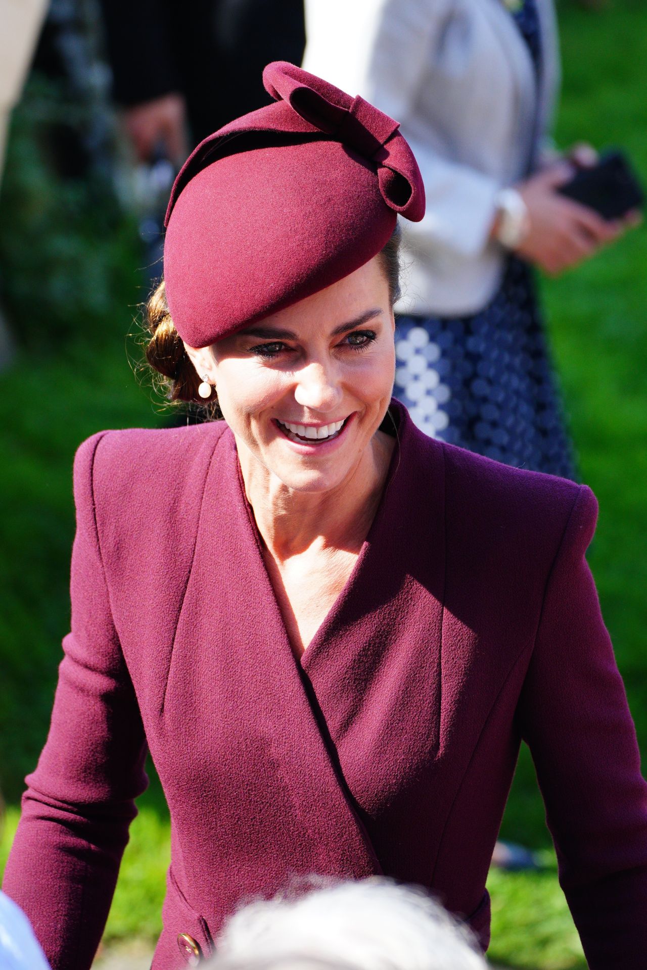 Kate Middleton - Visits St Davids Cathedral in St Davids 09/08/2023 ...