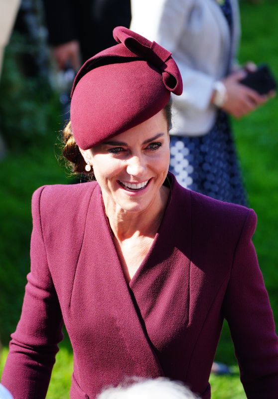 Kate Middleton - Visits St Davids Cathedral in St Davids 09/08/2023