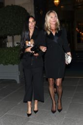 Kate Moss and Demi Moore at a Paris Party 09/26/2023