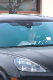Katy Perry - Driving her Porsche in LA 09/18/2023