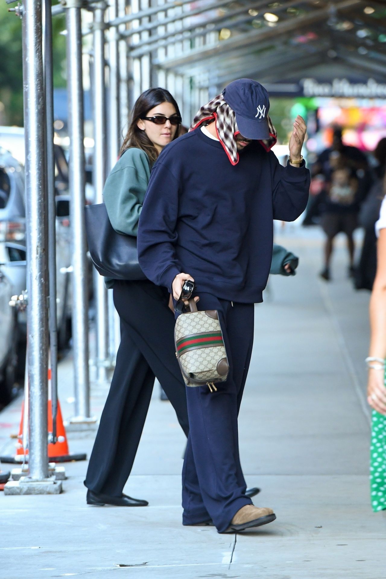 Kendall Jenner and Bad Bunny - Out in Manhattan 09/15/2023 • CelebMafia