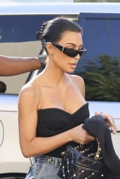 Kim Kardashian at Her Son Saint