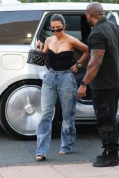 Kim Kardashian at Her Son Saint