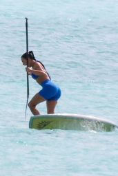 Kim Kardashian - Paddle Boarding in Turks 09/02/2023