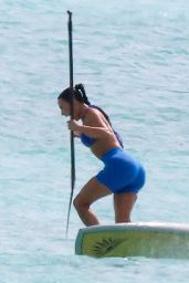 Kim Kardashian - Paddle Boarding in Turks 09/02/2023