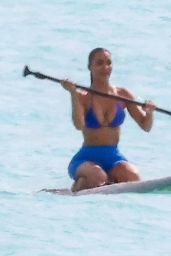 Kim Kardashian - Paddle Boarding in Turks 09/02/2023
