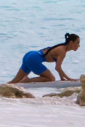 Kim Kardashian - Paddle Boarding in Turks 09/02/2023