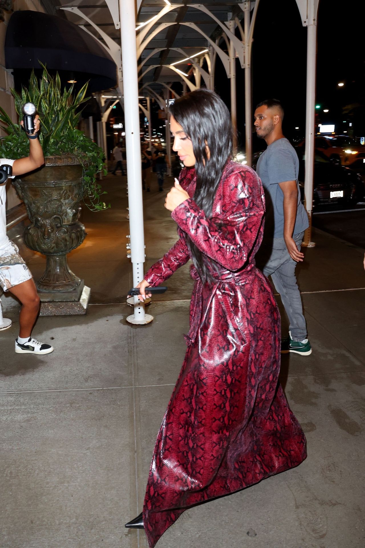 Kim Kardashian - Returns to The Ritz-Carlton Hotel in NYC 09/11/2023