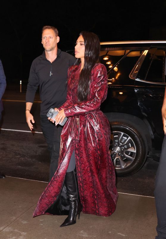 Kim Kardashian - Returns to The Ritz-Carlton Hotel in NYC 09/11/2023