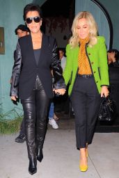 Kris Jenner at Caviar Kaspia in West Hollywood 09/19/2023