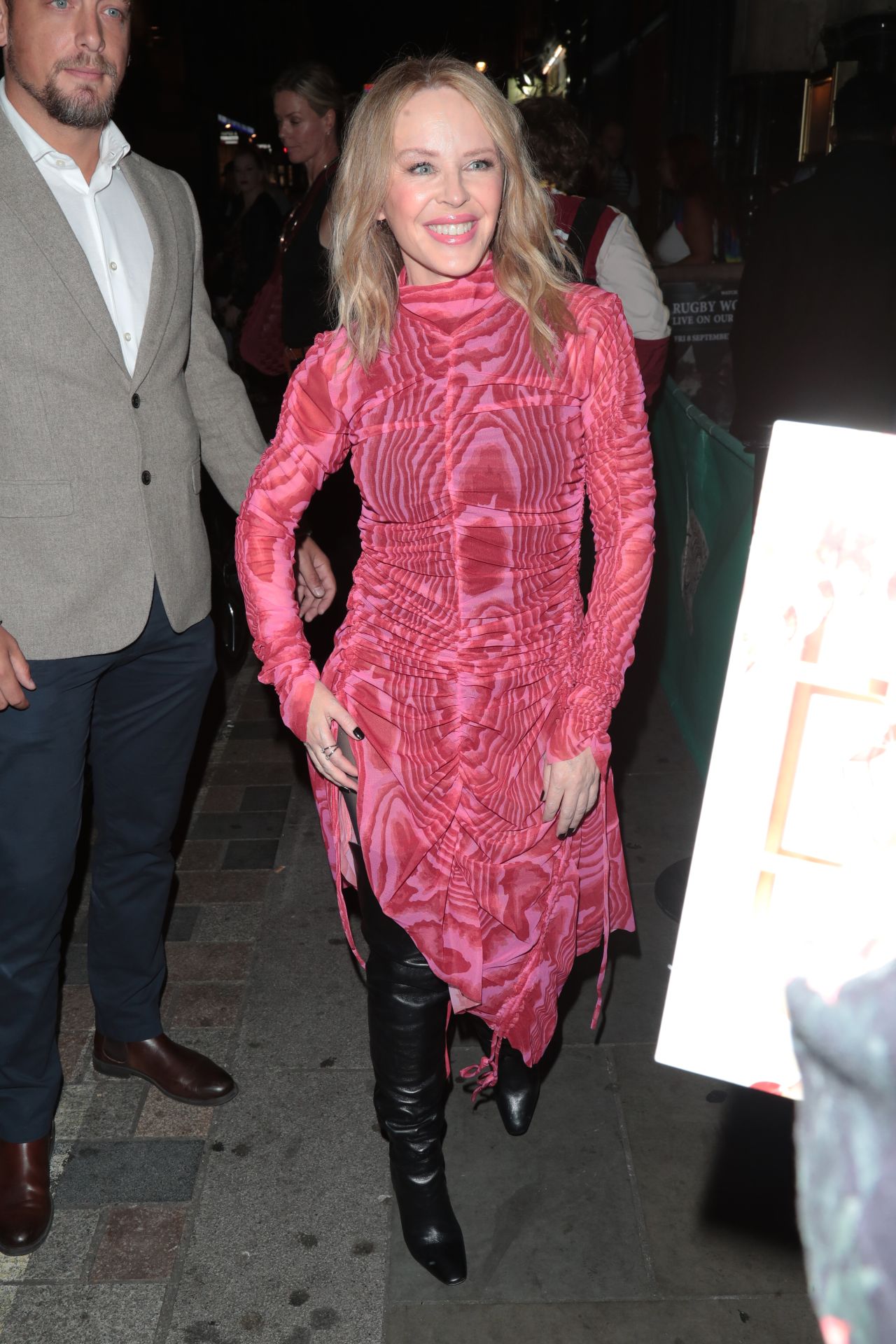 Kylie Minogue at the London Fashion Week Opening Party 09/15/2023 ...