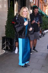 Kylie Minogue - Promote Her Album in London 09/25/2023