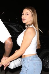 Larsa Pippen and Marcus Jordan at Catch Steak LA in West Hollywood 09/01/2023