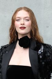 Larsen Thompson – Emporio Armani Fashion Show in Milan 09/21/2023