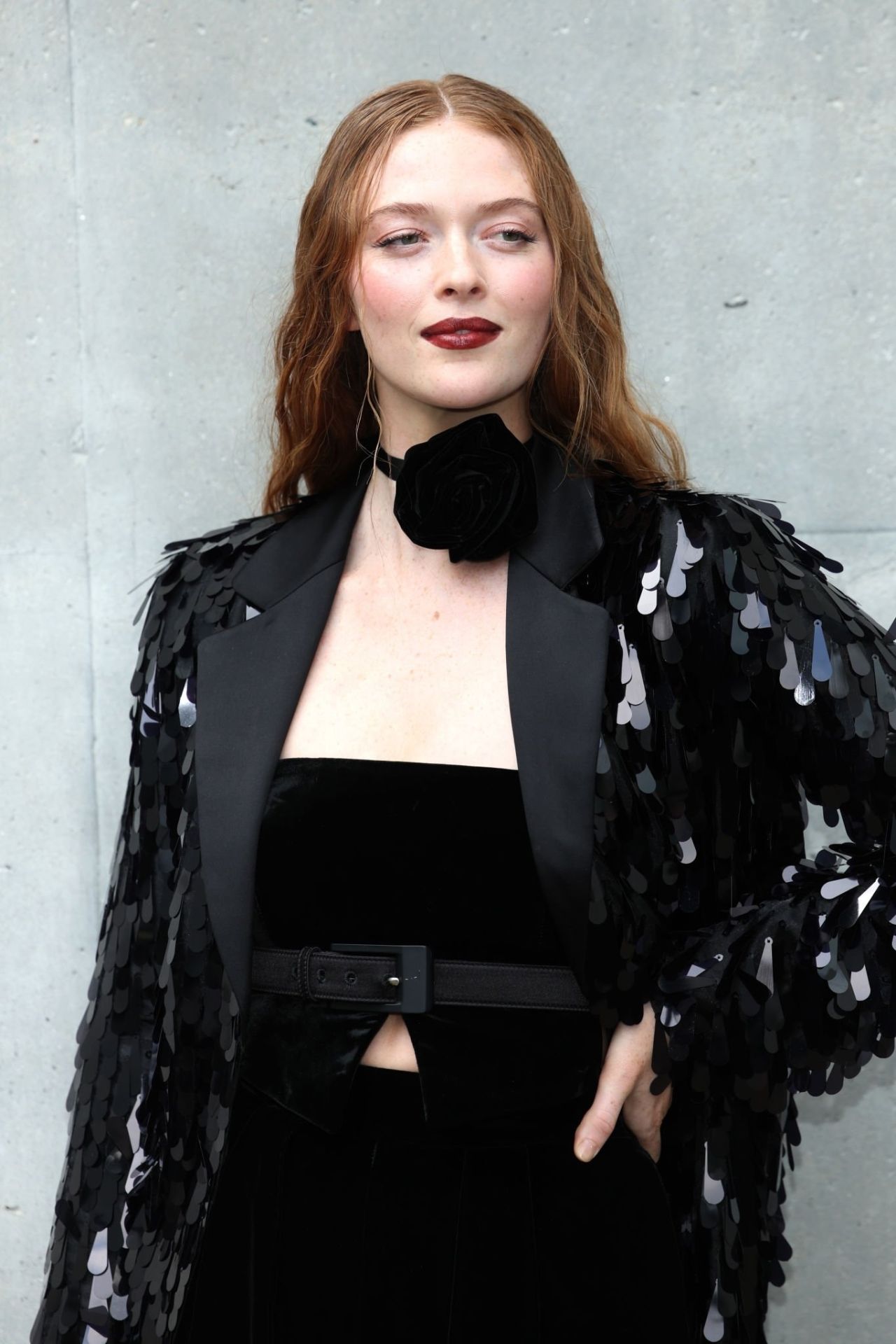 Larsen Thompson – Emporio Armani Fashion Show in Milan 09/21/2023 