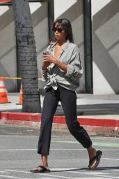 Laura Harrier - Out in Beverly Hills 08/31/2023