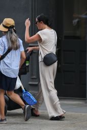 Lea Michele in Comfy Outfit in New York 09/11/2023