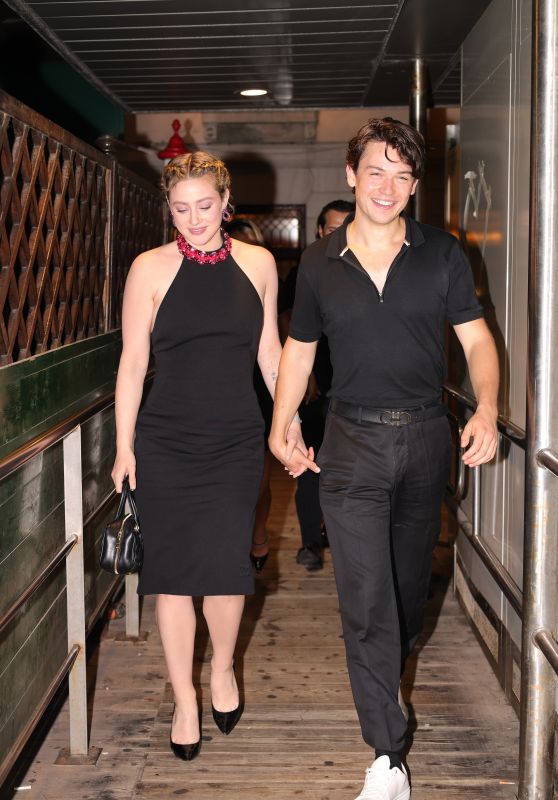 Lili Reinhart and Her Boyfriend Jack Martin Cipriani in Venice 09/03/2023