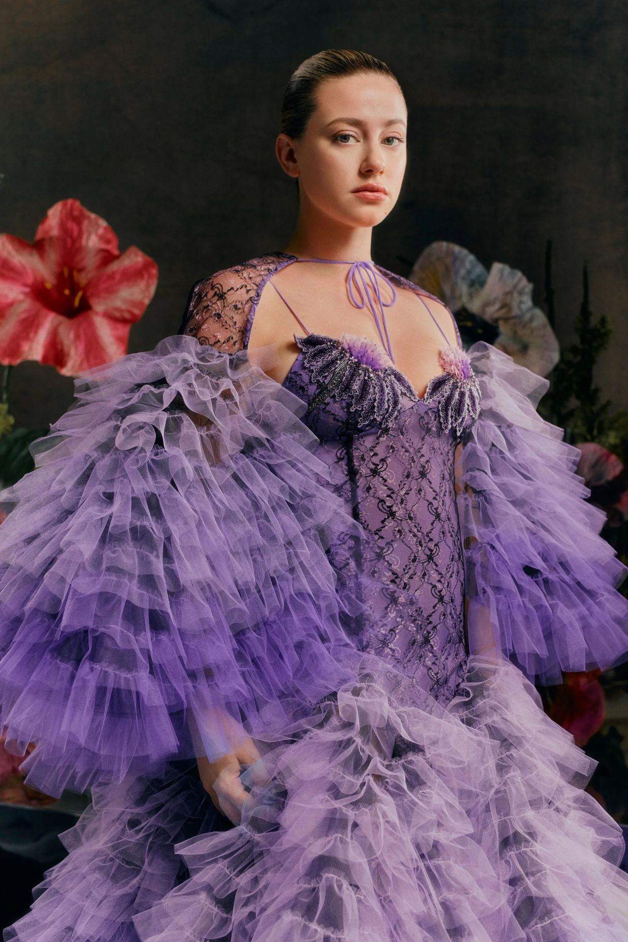 Lili Reinhart - Rodarte Spring 2024 Ready to Wear September 2023