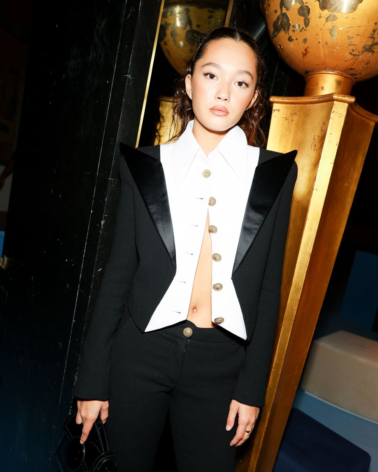 Lily Chee - Balmain Show at Paris Fashion Week 09/27/2023 • CelebMafia