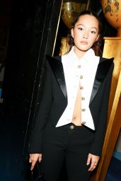 Lily Chee - Balmain Show at Paris Fashion Week 09/27/2023