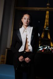 Lily Chee - Balmain Show at Paris Fashion Week 09/27/2023