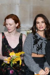 Lily James - Erdem Show at London Fashion Week 09/17/2023