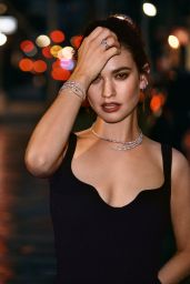 Lily James - Only Natural Diamond Night On The Town 2023