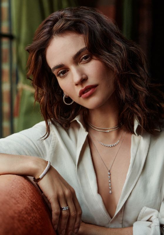 Lily James - Only Natural Diamond Night On The Town 2023 (more photos)