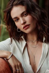 Lily James - Only Natural Diamond Night On The Town 2023 (more photos)