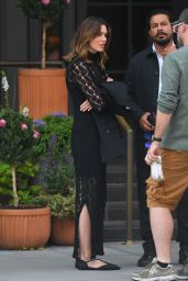 Mandy Moore - Outside Her Hotel in New York 09/17/2023