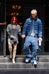 Megan Fox and Machine Gun Kelly in New York City 09/05/2023