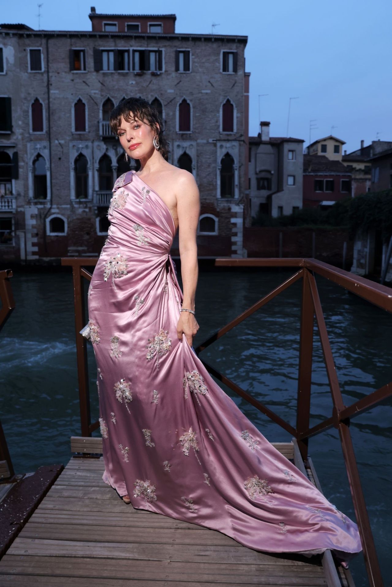 Milla Jovovich – 2023 amfAR Gala in Venice • CelebMafia