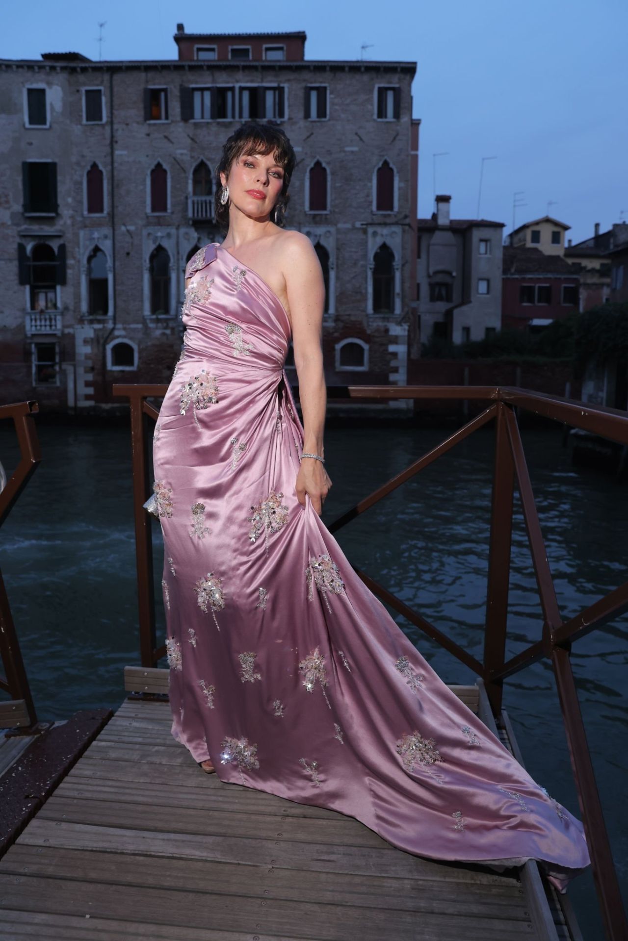 Milla Jovovich – 2023 amfAR Gala in Venice • CelebMafia