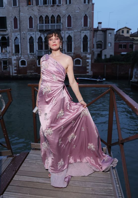 Milla Jovovich – 2023 amfAR Gala in Venice