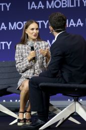 Natalie Portman at a Visionary Talk at IAA Mobility 2023 in Munich in Germany 09/05/2023