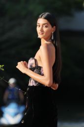 Neelam Gill - Arrives at the Hotel Excelsior in Venice 09/01/2023