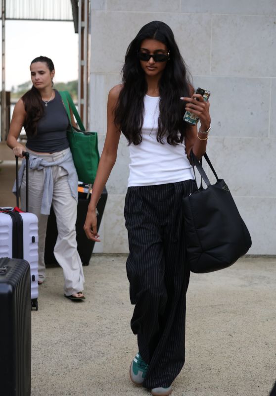 Neelam Gill - Departure from Venice Airport 09/03/2023