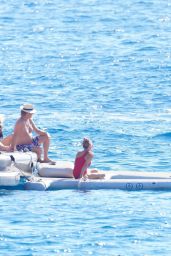 Nicola Dale at Superyacht Ghost III in Antibes 09/19/2023