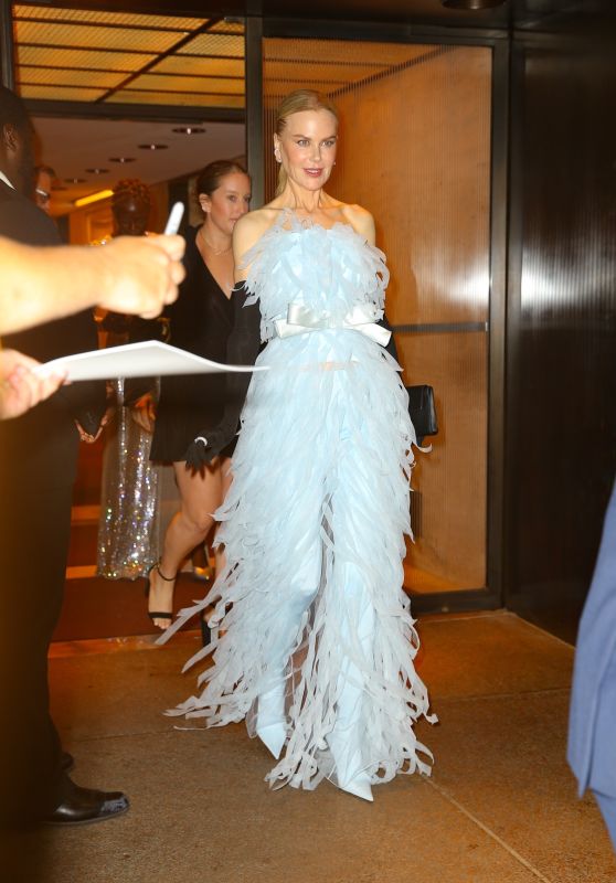 Nicole Kidman - Leaving Caring for Women Gala in New York 09/12/2023