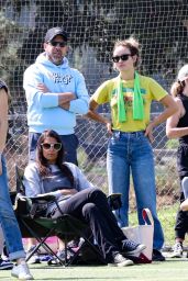 Olivia Wilde on Her Son Otis Soccer Game in Los Feliz 09/23/2023