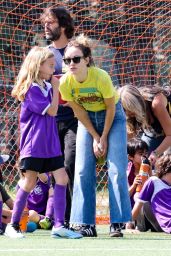 Olivia Wilde on Her Son Otis Soccer Game in Los Feliz 09/23/2023