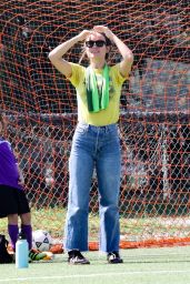 Olivia Wilde on Her Son Otis Soccer Game in Los Feliz 09/23/2023