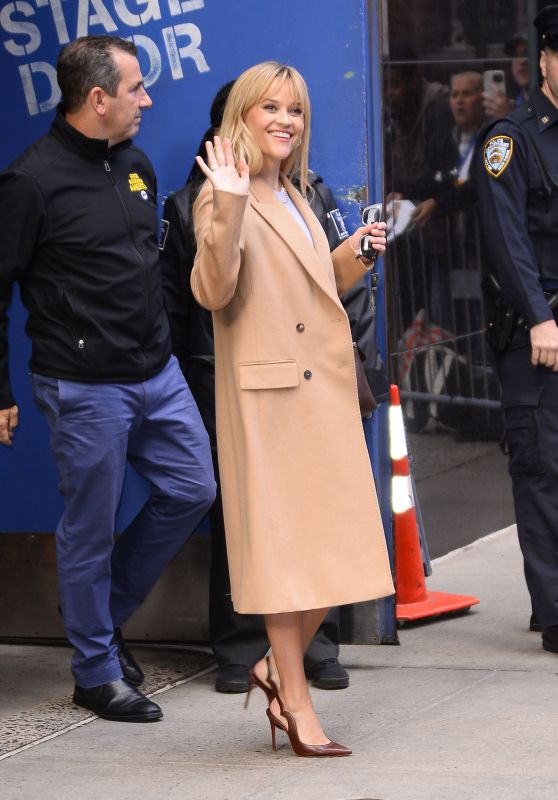 Reese Witherspoon - Exiting GMA Show in New York 09/28/2023