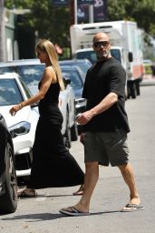Rosie Huntington-Whiteley and Jason Statham on Melrose in Los Angeles 09/09/2023