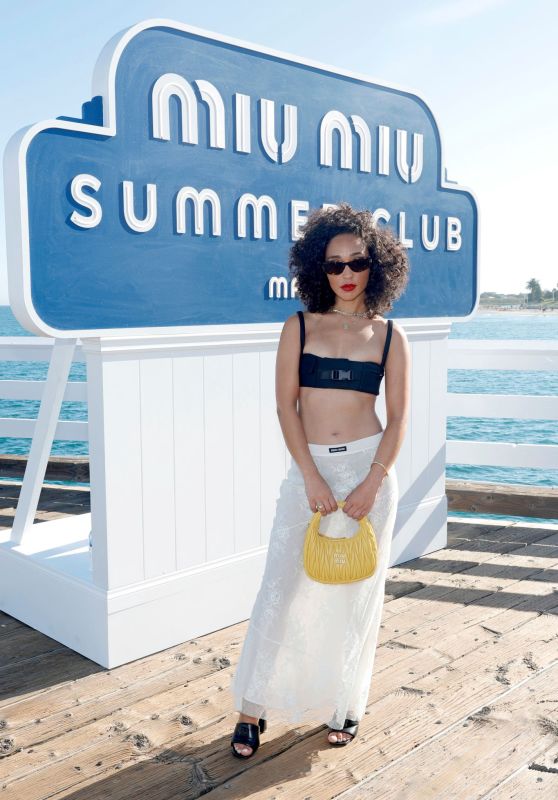 Ruth Negga – Miu Miu Summer Club Event in Malibu 07/26/2023